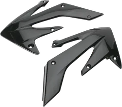 Acerbis Left Right Radiator Shrouds Black