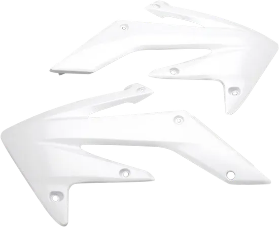 Acerbis Left Right Radiator Shrouds White