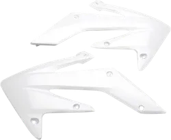 Acerbis Left Right Radiator Shrouds White