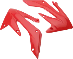 Acerbis Left Right Radiator Shrouds Red