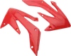 Acerbis Left Right Radiator Shrouds Red