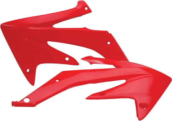 Acerbis Left Right Radiator Shrouds Red