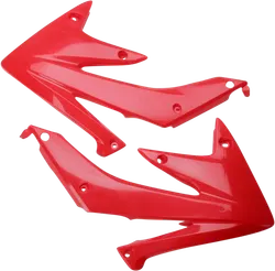 Acerbis Left Right Radiator Shrouds Red