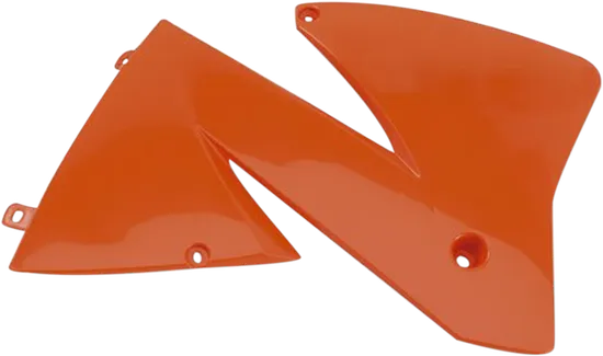 Acerbis Left Right Radiator Shrouds Orange