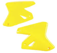 Acerbis Left Right Radiator Shrouds Yellow