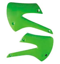 Acerbis Left Right Radiator Shrouds Green