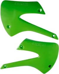 Acerbis Left Right Radiator Shrouds Green