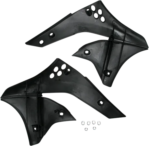 Acerbis Left Right Radiator Shrouds Black