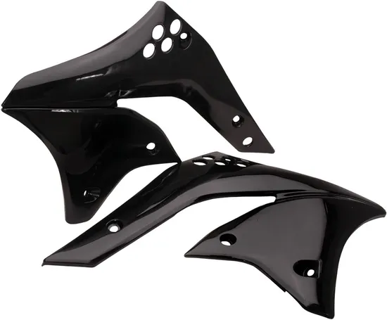 Acerbis Left Right Radiator Shrouds Black