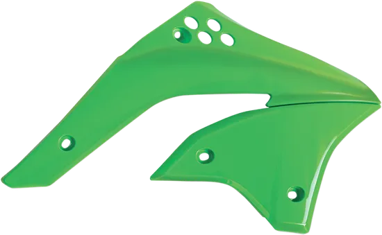 Acerbis Left Right Radiator Shrouds Green