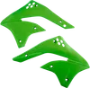 Acerbis Left Right Radiator Shrouds Green