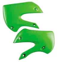 Acerbis Left Right Radiator Shrouds Green