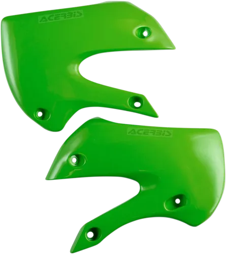 Acerbis Left Right Radiator Shrouds Green
