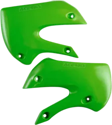 Acerbis Left Right Radiator Shrouds Green