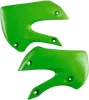 Acerbis Left Right Radiator Shrouds Green