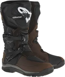 Alpinestars Corozal Adventure Drystar Oiled Leather Boots Adult 8 Black Brown