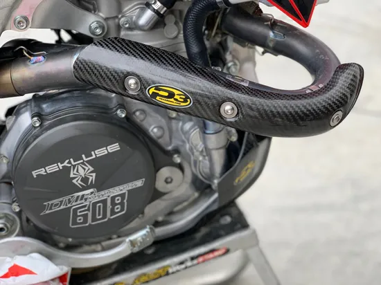 P3 Carbon Fiber Exhaust Header Heat Shield