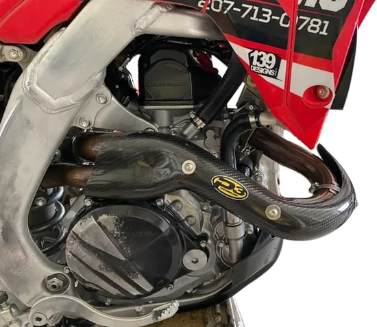 P3 Carbon Fiber Heat Shield Pipe Guard