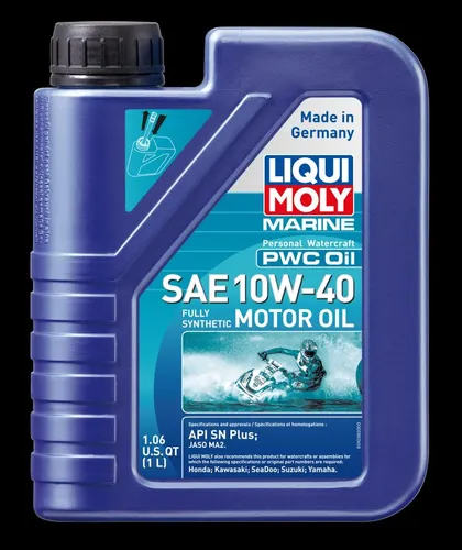 Liqui Moly Marine 4T Engine Motor Oil 10W-40 1L