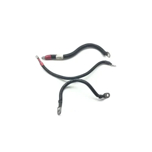 Positive Negative Battery Starter Wires 05 Harley Fatboy Screamin Eagle 2241 3