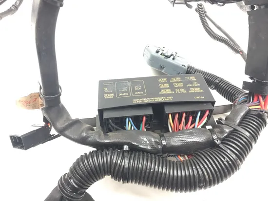 Main Engine Wiring Harness 05 Harley Fatboy Screamin Eagle FLSTFSE 2241 4