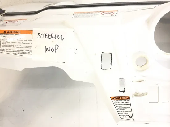 Front Fender Fenders Plastic 2012 Polaris RZR S 800 EFI 2224 x