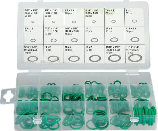 Moose Racing Metric SAE 270pc O Ring Assortment 1