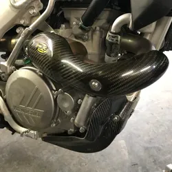 P3 Carbon Fiber Exhaust Header Heat Shield