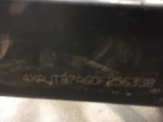 Frame Chassis CLN Ready To Go 2013 Polaris RZR XP 900 EFI 2229