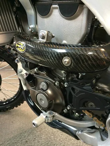 P3 Carbon Fiber 2 Piece Exhaust Header Heat Shield