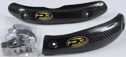 P3 Carbon Fiber 2 Piece Exhaust Header Heat Shield