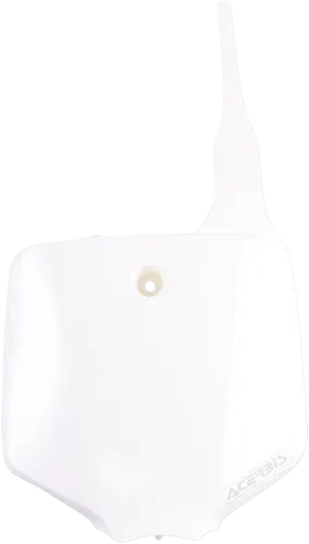 Acerbis White Front Number Plate