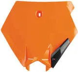 Acerbis Orange Front Number Plate
