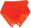 Acerbis Orange Front Number Plate