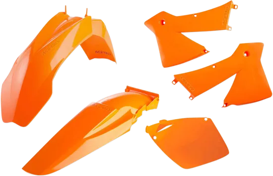Acerbis Plastic Fender Body Kit Orange