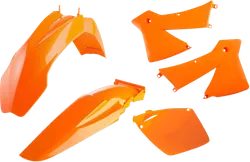 Acerbis Plastic Fender Body Kit Orange