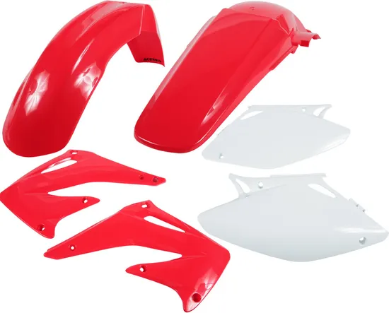 Acerbis Plastic Fender Body Kit Red White 2