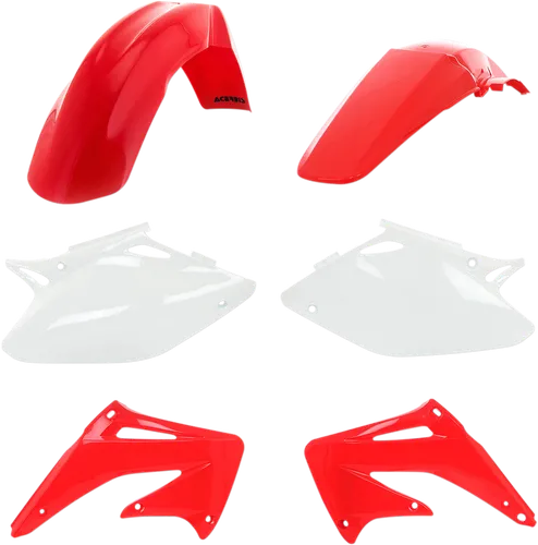 Acerbis Plastic Fender Body Kit Red White 1