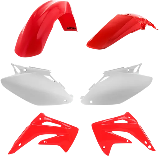Acerbis Plastic Fender Body Kit Red White