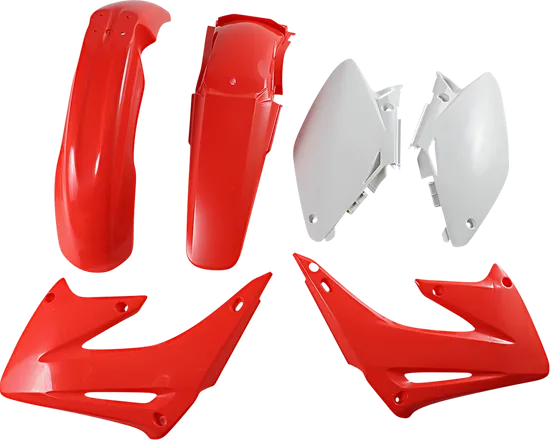 Acerbis Plastic Fender Body Kit Red White