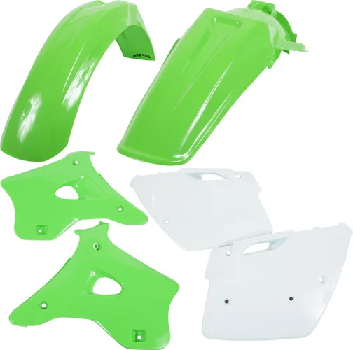 Acerbis Plastic Fender Body Kit Green White