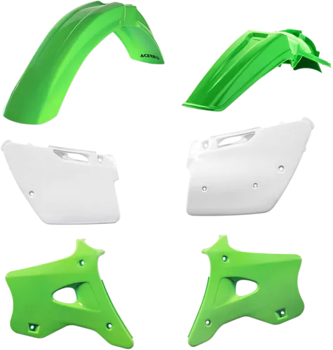 Acerbis Plastic Fender Body Kit Green White