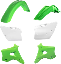 Acerbis Plastic Fender Body Kit Green White