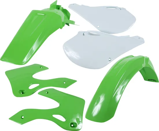 Acerbis Plastic Fender Body Kit Green White