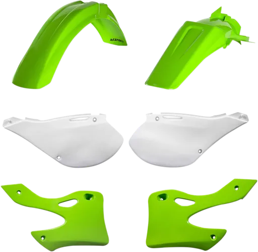 Acerbis Plastic Fender Body Kit Green White