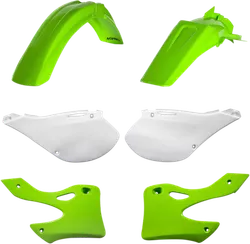 Acerbis Plastic Fender Body Kit Green White