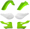 Acerbis Plastic Fender Body Kit Green White