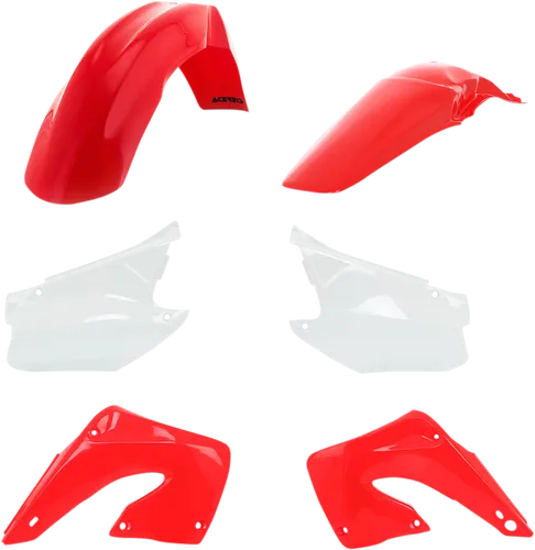 Acerbis Plastic Fender Body Kit Red White