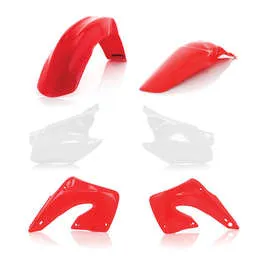 Acerbis Plastic Fender Body Kit Red White