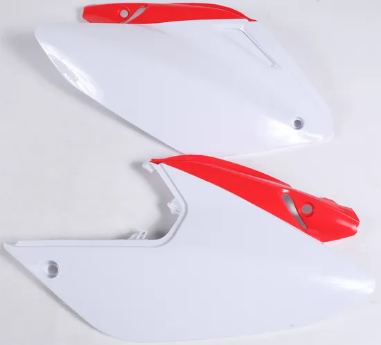 Acerbis Side Panel Number Plates Red White